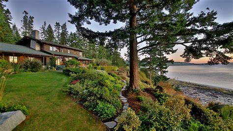 Washington Waterfront Home Tour A Life Of Luxury On Whidbey Island