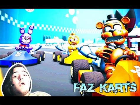 FNAF X Mario Kart Faz Karts YouTube