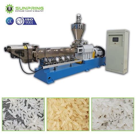 Stainless Steel Extrud Rice Process Line Fortified Rice Manufacturing