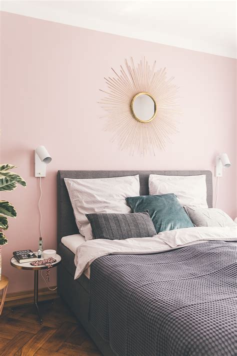 Schlafzimmer Ideen Schlafzimmer Rosa Wand