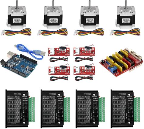 Twotrees 5628 6 35 Kit de contrôle CNC avec moteur pas à pas Nema 23 6