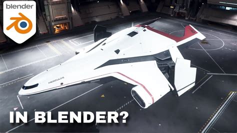 D Tips On How Star Citizen Make Their Models Look Awesome For Blender