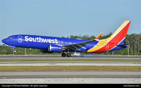 N L Southwest Airlines Boeing Max By Richard Rafalski