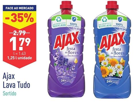 Promo O Ajax Lava Tudo L Em Aldi