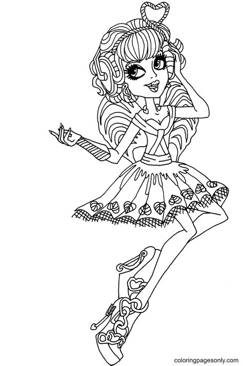 Ever After High Coloring Pages Cupid