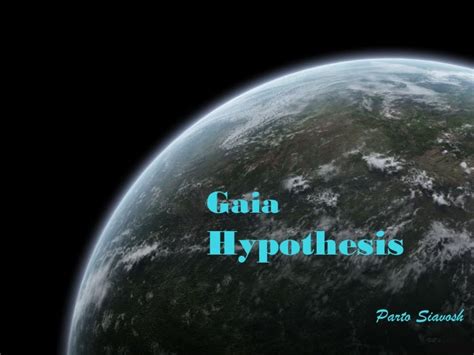 Gaia hypothesis