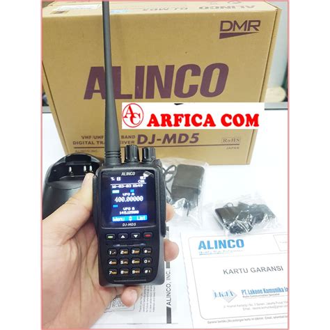 Jual Alinco Dj Md Dmr Ht Alinco Dj Md Dualband Original Garansi