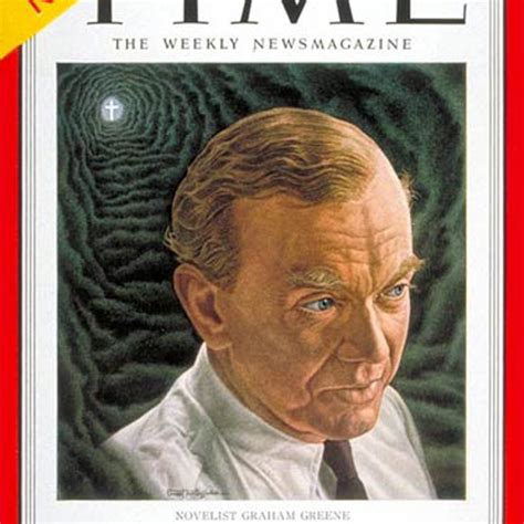 Graham Greene Time Magazine 1951 10 By Ernest Hamlin Baker Crop Mad