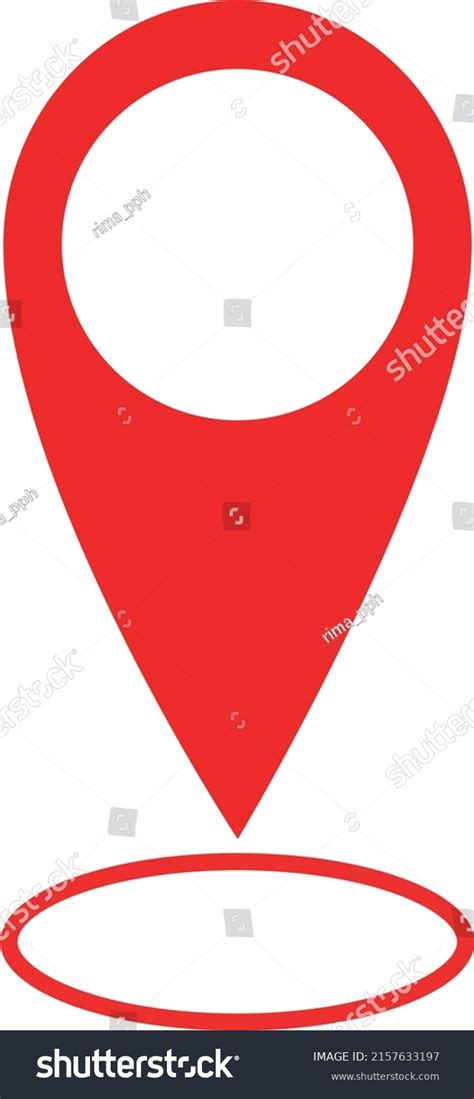 Red Pin Vector Using Stock Vector (Royalty Free) 2157633197 | Shutterstock