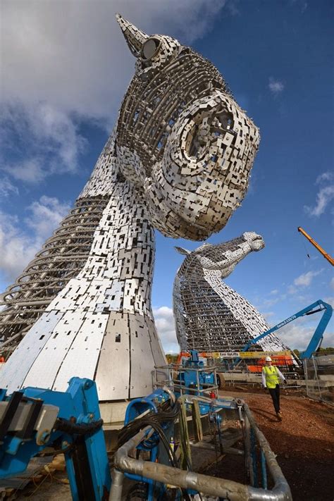 Children 4 Horses: Construction of the Kelpies Sculptures in Scotland