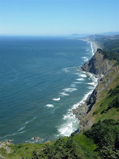 The view north: Cape Sebastian State Scenic Corridor, Oregon