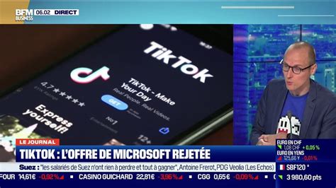 Tiktok Loffre De Microsoft Rejetée Vers Un Partenariat Avec Oracle