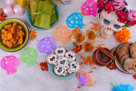 Premium Photo | Traditional day of the dead food