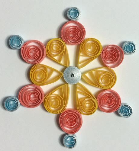 Easy Quilled Mandala Pattern Emilys Papercrafts