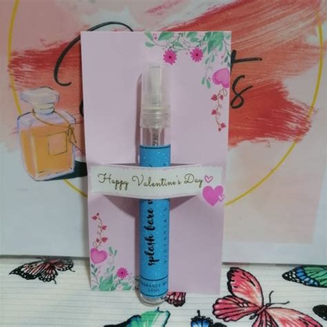 BBW Ml Decant Valentine S Theme Decant Sleeves Shopee Philippines