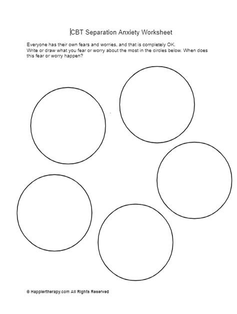 Activities To Support Separation Anxiety Teacher Made Worksheets