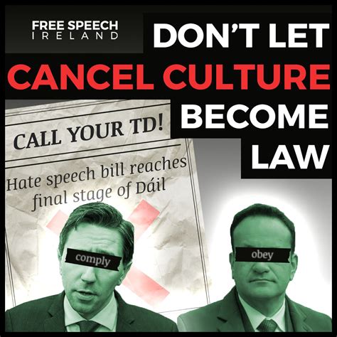 Free Speech Ireland On Twitter The Hate Speech Bill Will Be Debated