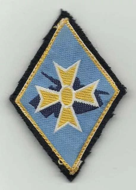 INSIGNE TISSU PATCH Militaire De La 1 Division Blindee EUR 3 00