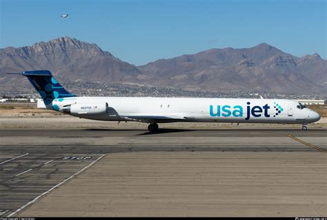 N Us Usa Jet Airlines Mcdonnell Douglas Md Sf Photo By Gerrit