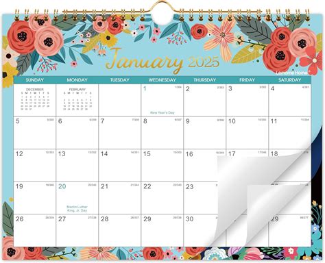 2025 Calendar - Wall Calendar 2025, Jul. 2024 - Dec. 2025, 8.5 x 11 ...