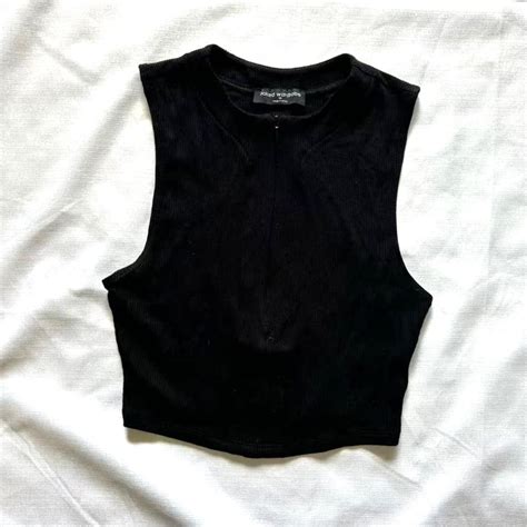 Naked Wardrobe Just Zip It Crop Tank Top Color Depop