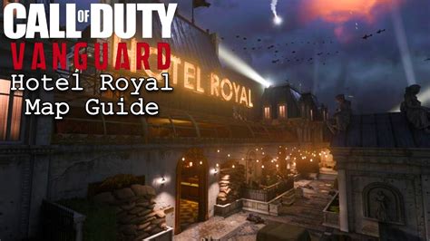 HOTEL ROYAL MAP GUIDE ENVIRONMENTS ROUTES AND LINES OF SIGHT COD