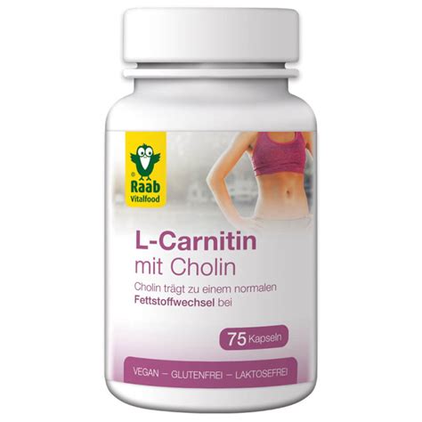 L Carnitin Mit Cholin Kapseln Raab Mr Vegan No Vegan