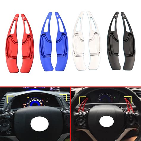 Gear Steering Wheel Shift Paddle Shifter Extension Fit For Honda Civic