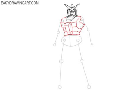 How to Draw Gundam - Easy Drawing Art