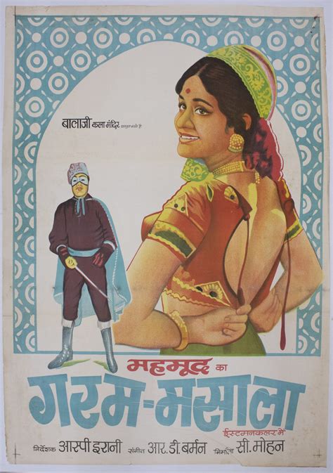 Buy Garam Masala 1972 Original Bollywood Movie Poster Posterally