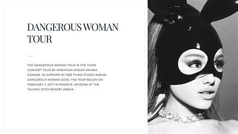 Dangerous Woman Tour + Merch Concepts – Ariana Grande on Behance