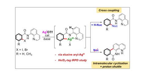 Silver I Catalyzed Cx Cc Cn And Co Cross Couplings Using