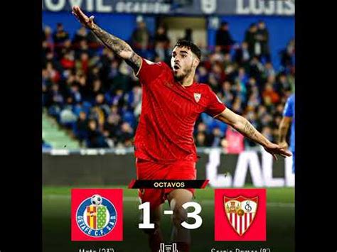 Getafe Sevilla Narraci N De Cadena Cope Ruben Martin Copa Del Rey