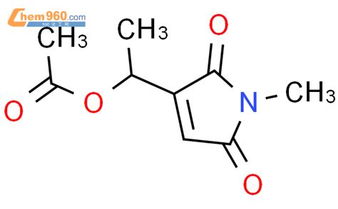 150906 99 3 1H Pyrrole 2 5 Dione 3 1 Acetyloxy Ethyl 1 Methyl