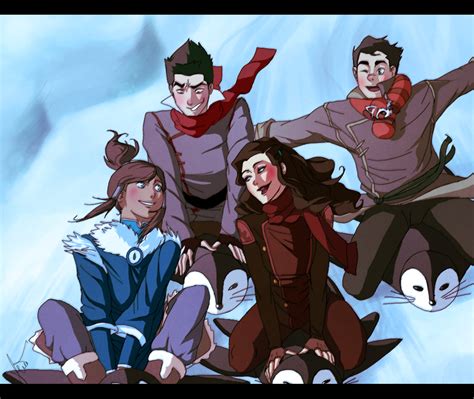 Penguin Sledding Avatar The Legend Of Korra Photo 31248914 Fanpop