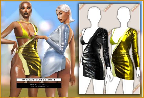 Sims HALF NAKED DRESS The Sims Book