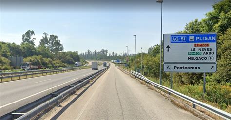 Fallece un hombre atropellado en la A 52 a su paso por Ponteareas VigoÉ