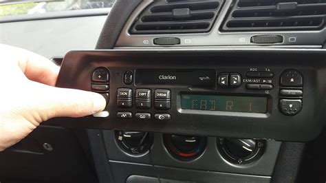 Peugeot 306 Clarion Radio Part 1 YouTube