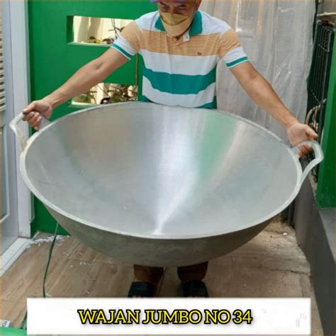 Jual Wajan Kuali Katel Ukuran Besar Jumbo No 34 Wajan Anti Lengket