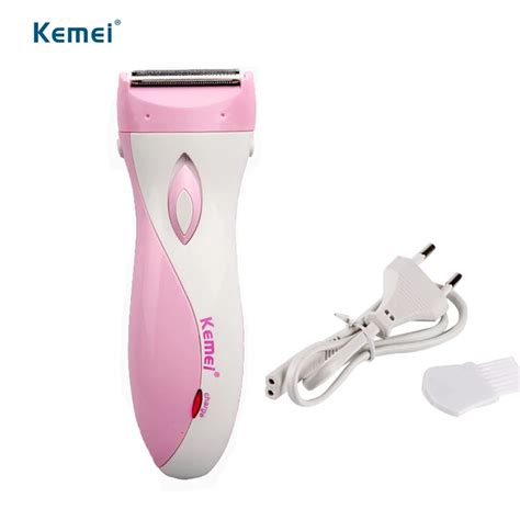 Kemei 3018 New Rechargeable Lady Shaver Washable Shaving Device Hair