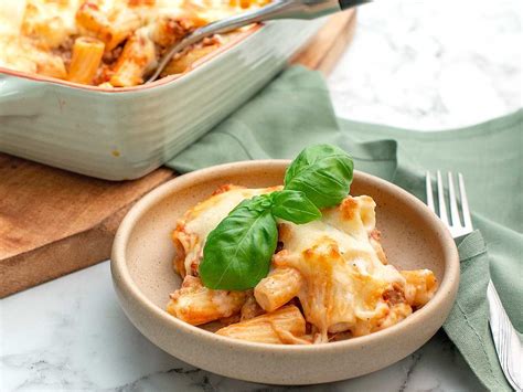 Pastagratäng med köttfärs och mozzarella Köket se