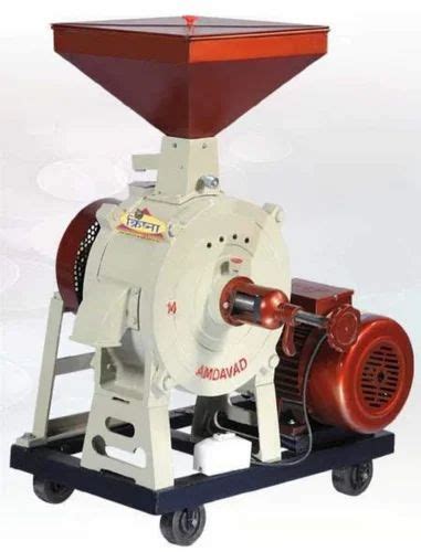 Semi Automatic Mild Steel Krishna 14 Inch TP Commercial Flour Mill 3