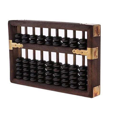 Abacus Vintage Chinois Boulier Perles Brun Loisir Cr Atif Math Matiques