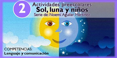 Sol Luna Y Niños Actividades Preescolares