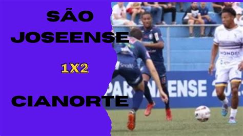 Melhores Momentos S O Joseense X Cianorte Rodada Paranaense