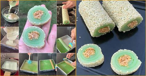 Resep Membuat Mochi Gulung Pandan Super Gampang Dan Anti Gagal Yuk