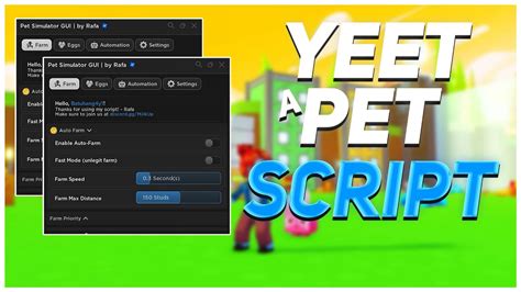 Yeet A Pet Script Pet Simulator X Auto Farm More Cheat Pastebin