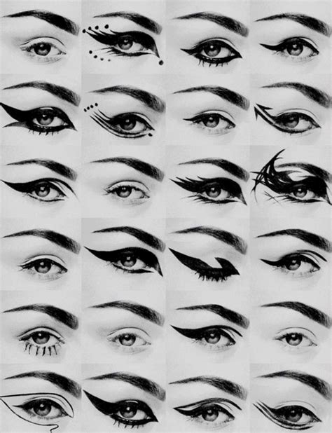 Pretty cool inspirations! Goth Eye Makeup, Punk Makeup, Gothic Makeup ...