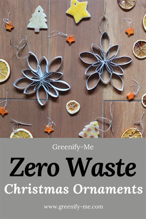 Zero Waste Christmas Ornaments Greenify Me