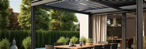 Opter pour une pergola en aluminium esthétique et durabilité